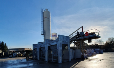 Centrale à stabilisé et béton