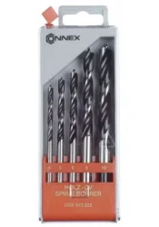 SET DE 5 MECHES A BOIS 4-10mm ROUGE