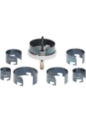 SET 7 SCIES TREPAN 26-63 H20  ROUGE