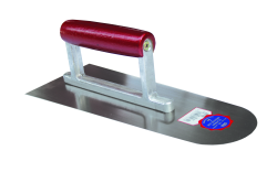 Plâtresse 280 x 105/85 x 1,1 mm manche en bois - inox