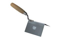Truelle d'angle Inox angle extérieur 110 x 75 x 75 mm