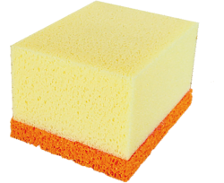 Eponge de carreleur synthétique + caoutc