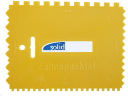 Couteau à colle dentelé des 4 cotés - 180 x 140 mm