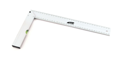 Equerre de menuisier en inox 350 mm