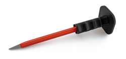 Burin à pointe 350 x 16 mm avec poignée de sécurité