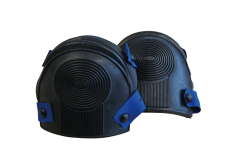 Genouillères caoutchouc harmonica - modèle court