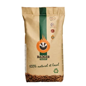 Pellets de bois Badger DINplus - sac de 15 kg