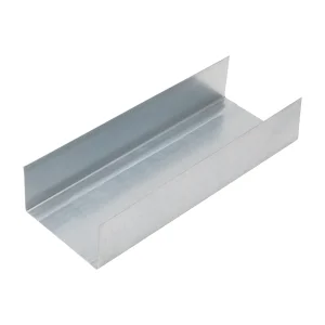 Rail de cloison Bougard UW 75 - acier 0,6 mm - longueur 4 m