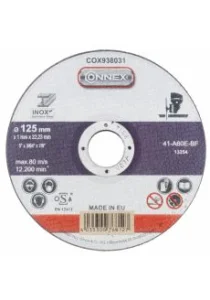 DISQUE A TRONCONNER L'INOX    125mm
