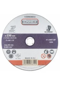 DISQUE A TRONCONNER L'INOX    230mm