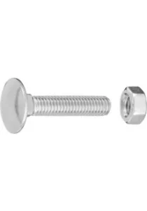 BOULON TRCC/COMMERCE M6x30  8pcs ZI