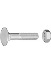 BOULON TRCC/COMMERCE M8x40  4pcs ZI