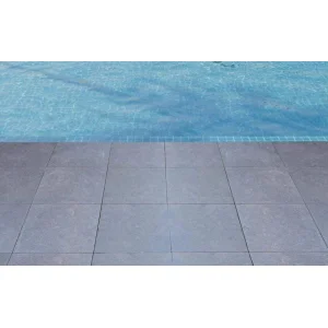 Dalle de terrasse en céramique Redsun Mavi Blue - 60 × 60 × 2 cm