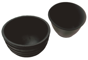 Bol à plâtre petit modèle - 127 x 95 mm - caoutchouc