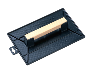 Taloche en polystyrène choc noir 410 x 280 mm, rectangulaire