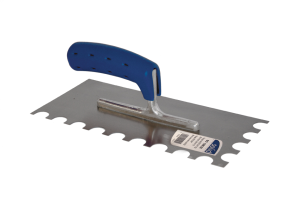 Plâtresse dentelée 280 x 130 / N°30 manche SOFT GRIP - acier