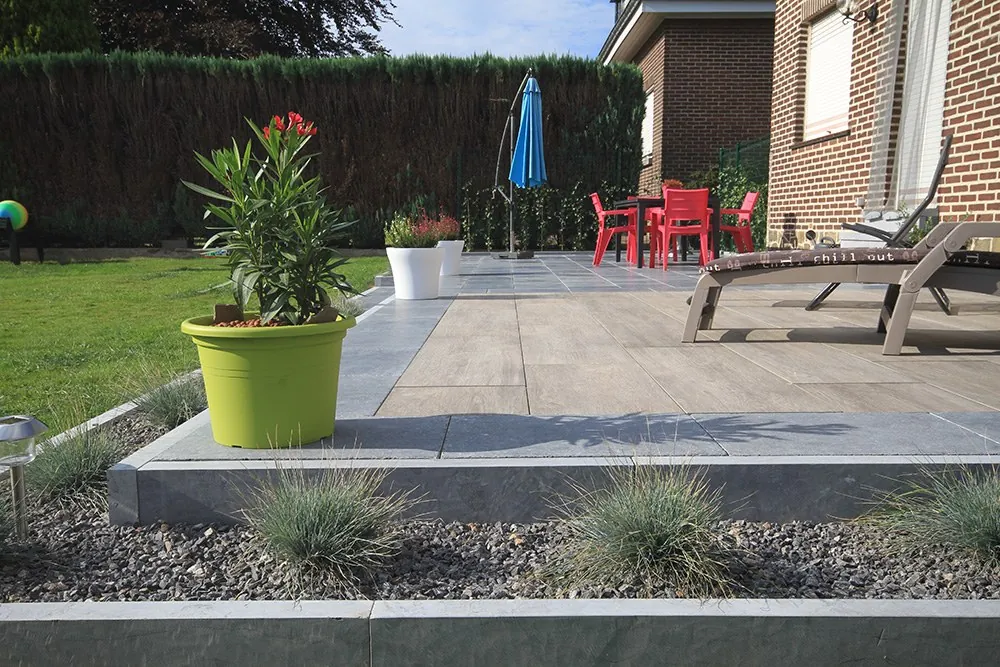 Bordure de terrasse — Bauma