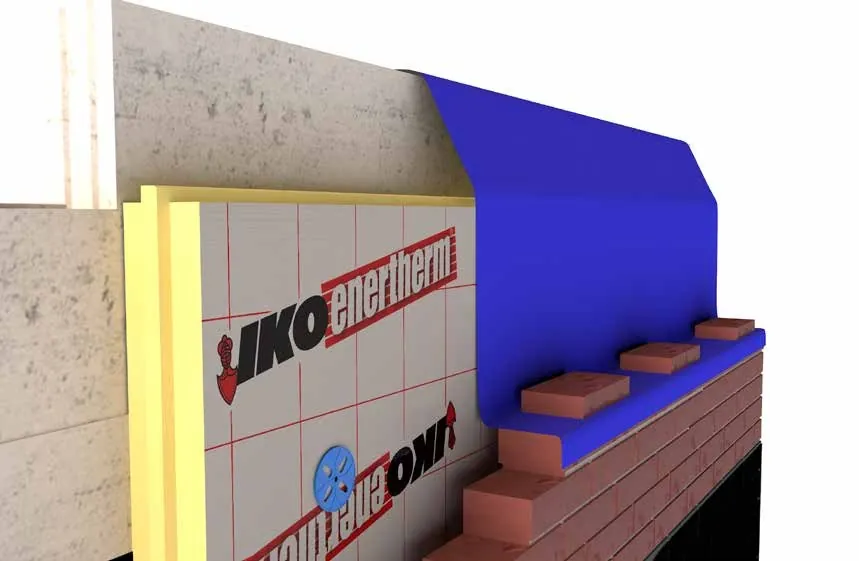 Membrane en pied de mur — IKO